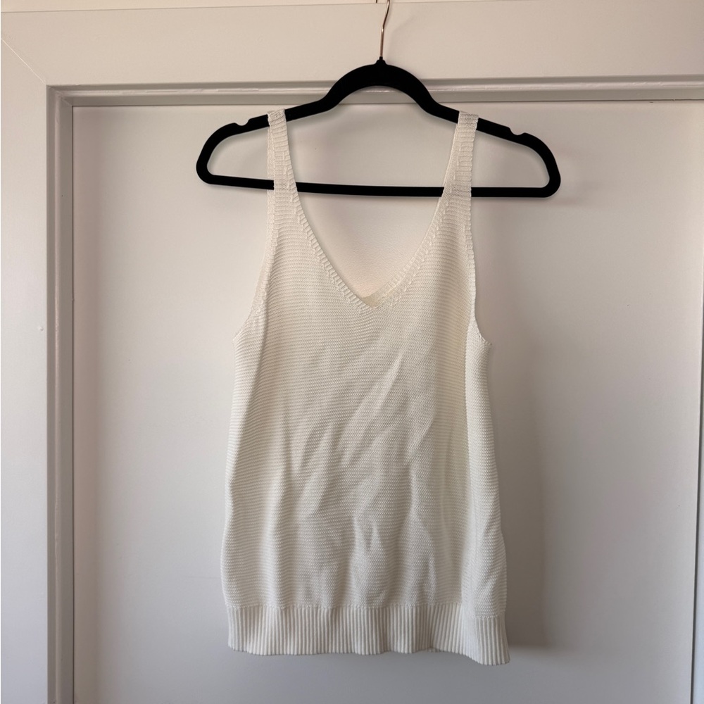 Thread & Supply Cream Knit Tank Top